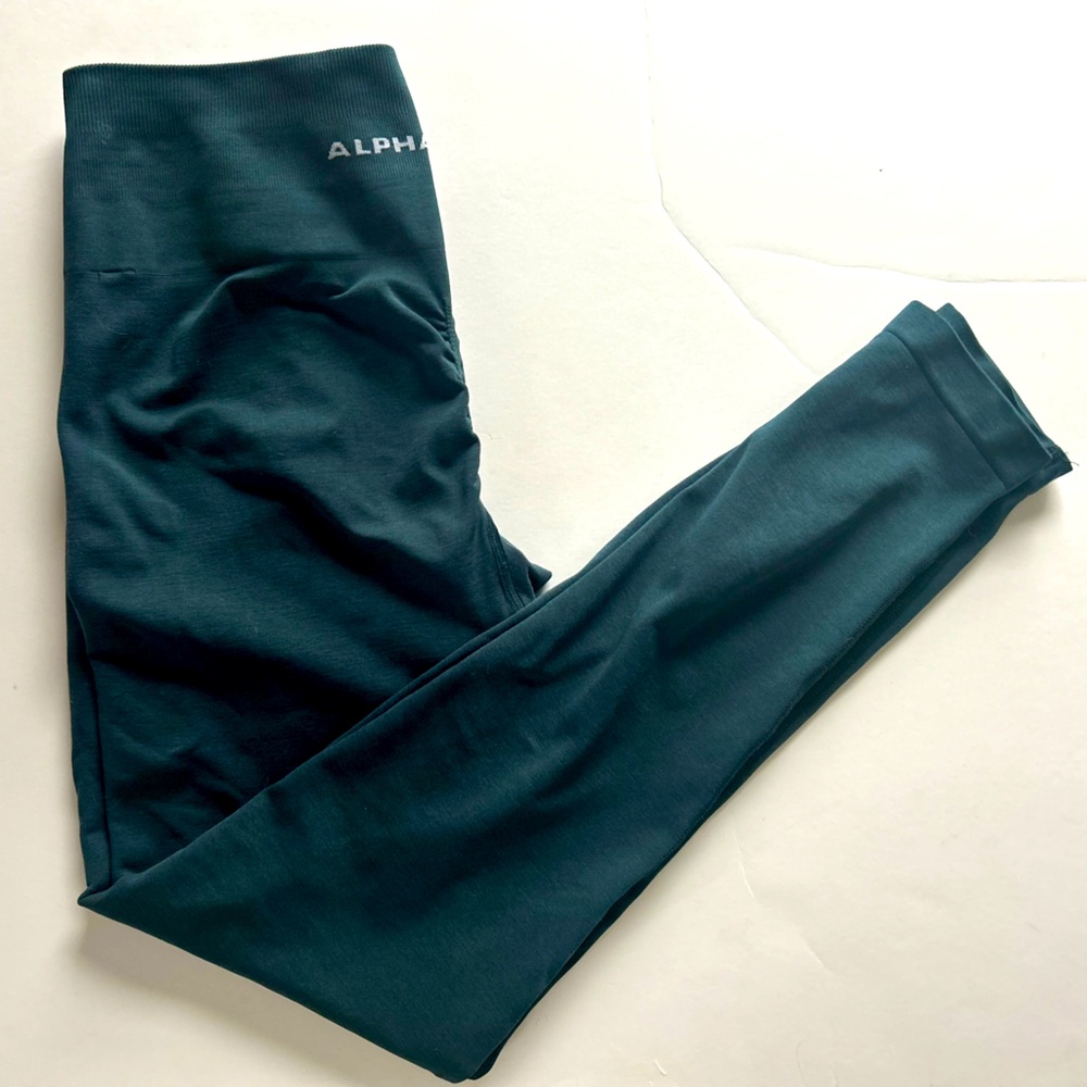 Alphalete amplify medium dark teal like new